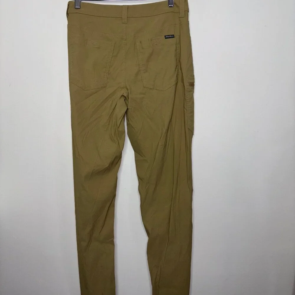 Eddie Bauer Rainier Cargo Pants Men's Size 30 x 30 Beige Outdoor Camping Stretch - Picture 5 of 11